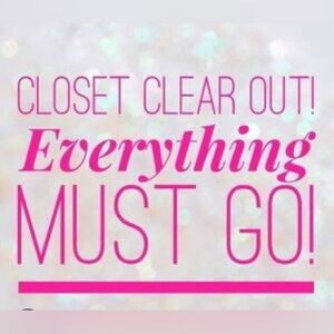 Everything in my closet  $25 or less